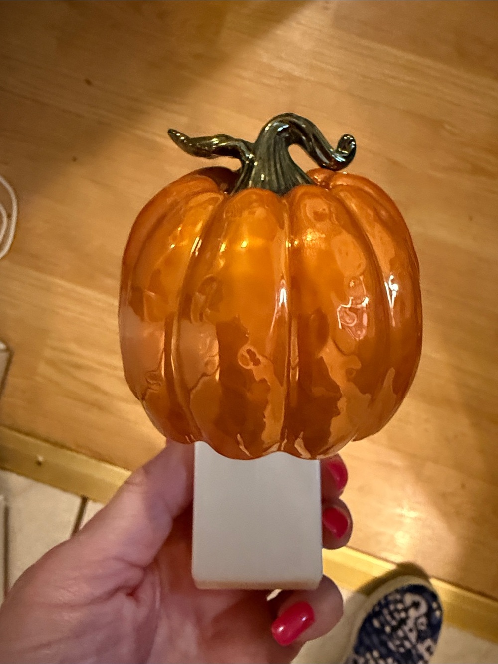 Bath & body Works Pumpkin Night Light - Orange Pumpkin Wallflower